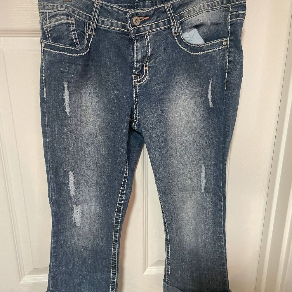 L.E.I. Ashley Lowrise Denim Jeans - 11R